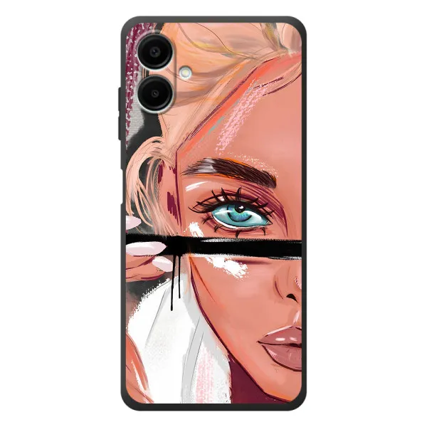 Чохол з принтом «Макіяж» для Samsung Galaxy A08