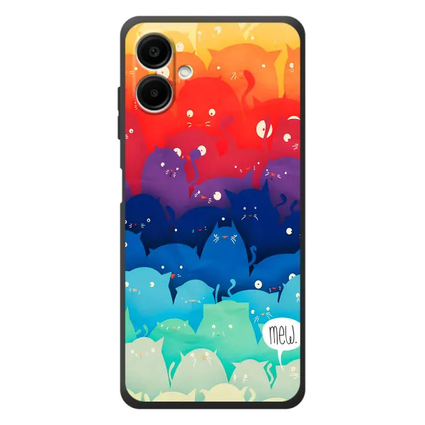 Чехол с принтом «Mew» для Samsung Galaxy A08 Чехол с принтом «Mew» для Samsung Galaxy A08