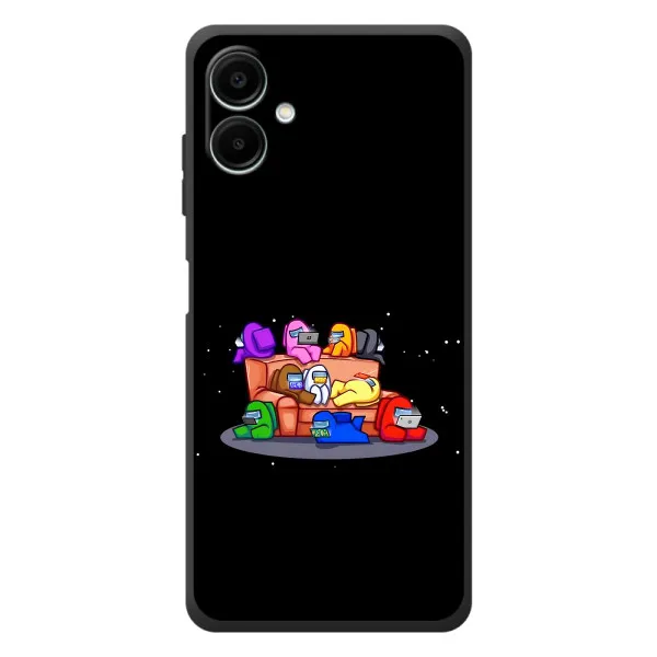 Чехол с принтом «Амонг-ас» для Samsung Galaxy A08
