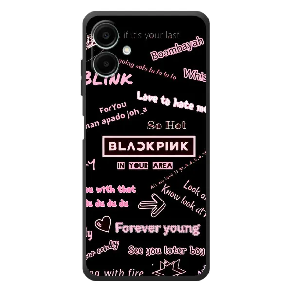 Чехол с принтом «BLACKPINK» для Samsung Galaxy A08