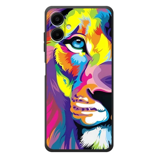 Чохол з принтом «Яскравий Лев» для Samsung Galaxy A08