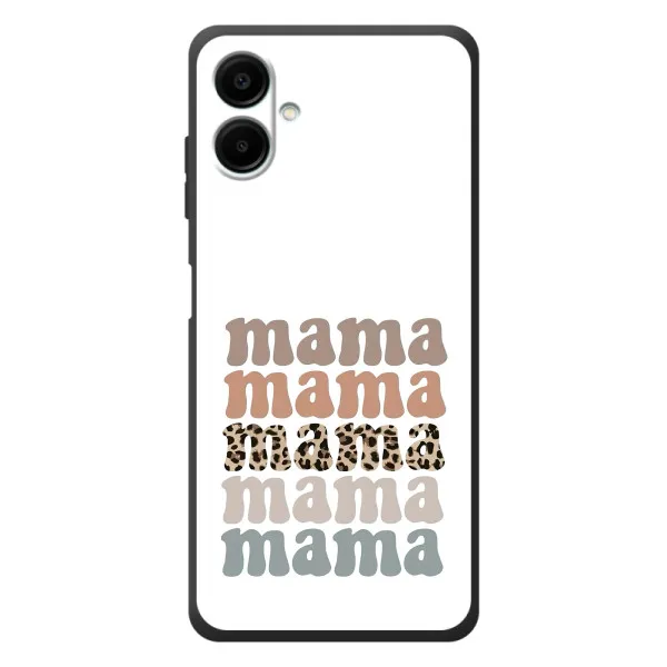 Чехол с принтом «Текстовый коллаж мама» для Samsung Galaxy A08