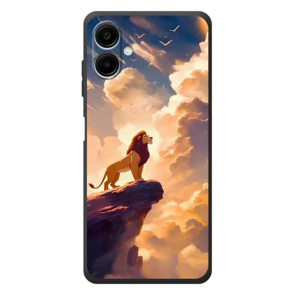 Чохол з принтом «Сімба на скелі» для Samsung Galaxy A08