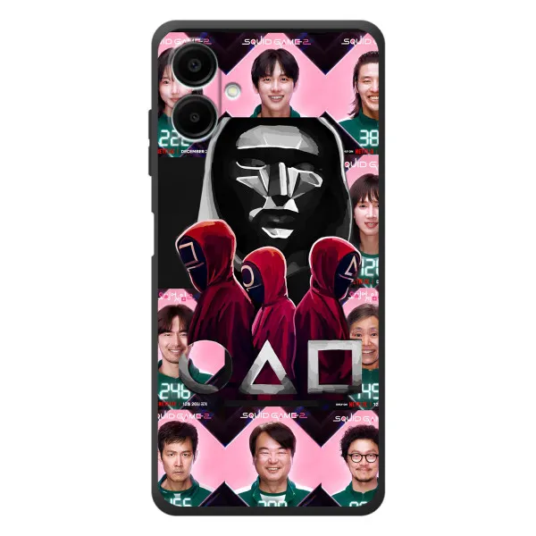 Чохол з принтом «Учасники Гра кальмара» для Samsung Galaxy A08