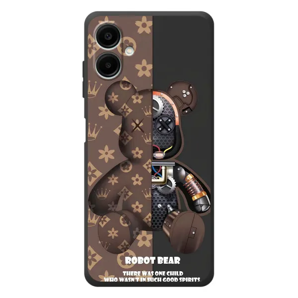 Чехол с принтом «Медведь Луи Витон» для Samsung Galaxy A08 Чехол с принтом «Медведь Луи Витон» для Samsung Galaxy A08
