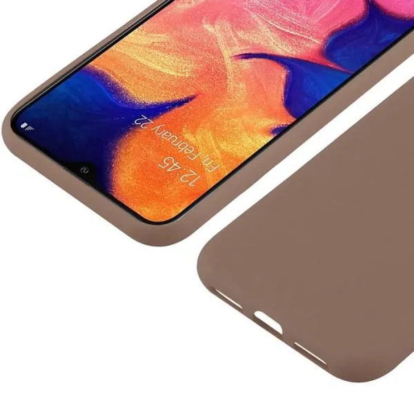 Силиконовый чехол Epic матовый для Samsung Galaxy A10 (A105F) — Коричневый — фото 3 Силиконовый чехол Epic матовый для Samsung Galaxy A10 (A105F) — Коричневый — фото 3