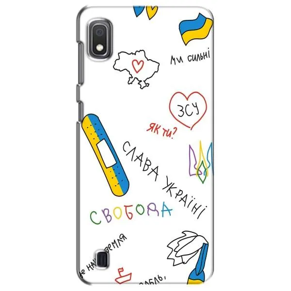 Чехол с принтом «Стикер» для Samsung Galaxy A10 2019 (A105F)