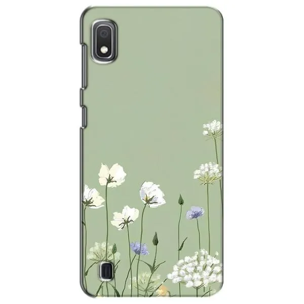 Чехол с принтом «Цветы на зеленом» для Samsung Galaxy A10 2019 (A105F)