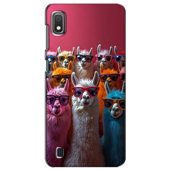 Чехол с принтом «Ламы в очках» для Samsung Galaxy A10 2019 (A105F)