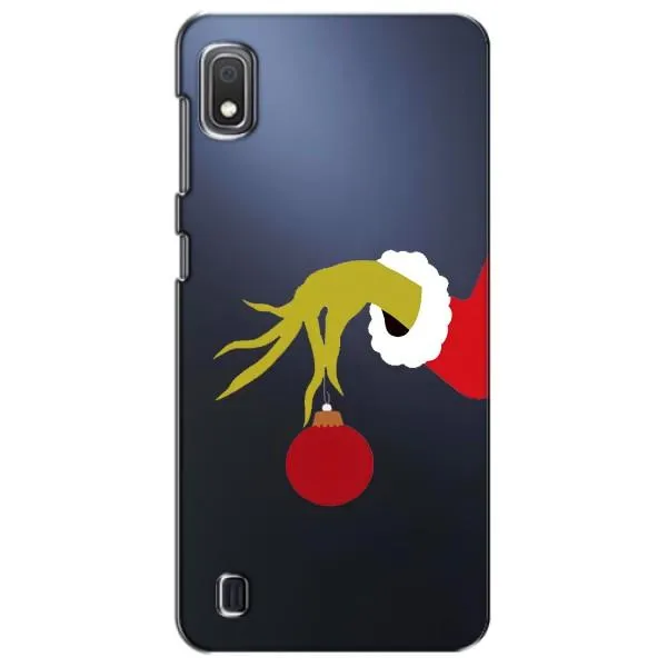 Чехол с принтом «Гринч с игрушкой» для Samsung Galaxy A10 2019 (A105F)