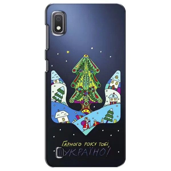 Чехол с принтом «Рождественский герб» для Samsung Galaxy A10 2019 (A105F)