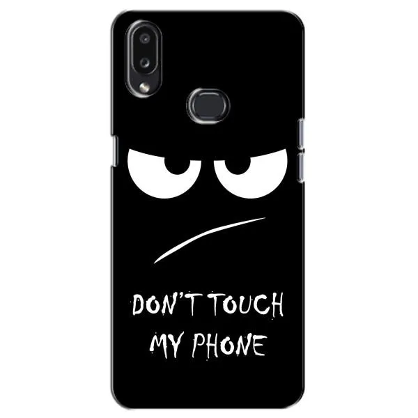 Чехол с принтом «Dont Touch» для Samsung Galaxy A10s (A107)
