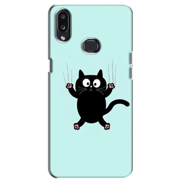 Чехол с принтом «Падающий кот» для Samsung Galaxy A10s (A107)