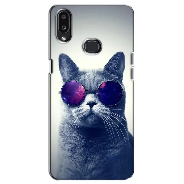 Чехол с принтом «Стильный кот» для Samsung Galaxy A10s (A107)
