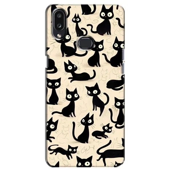 Чехол с принтом «Черные коты» для Samsung Galaxy A10s (A107) Чехол с принтом «Черные коты» для Samsung Galaxy A10s (A107)