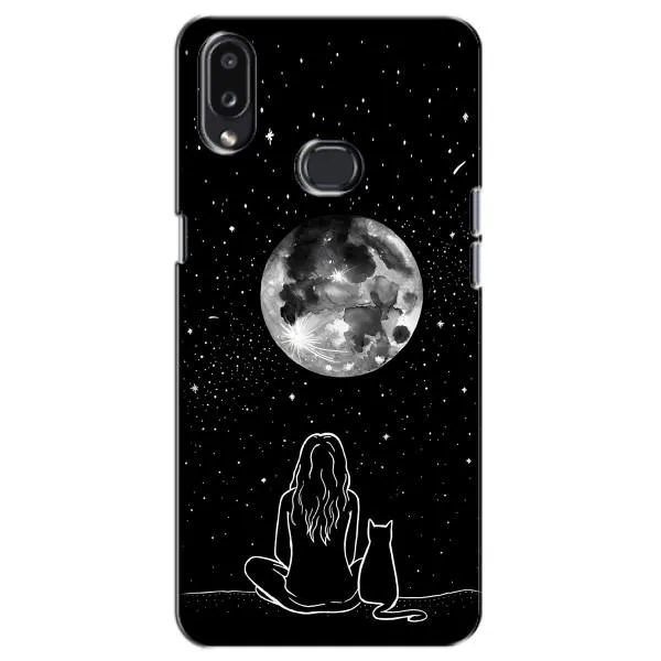 Чехол с принтом «Девушка с котом» для Samsung Galaxy A10s (A107) Чехол с принтом «Девушка с котом» для Samsung Galaxy A10s (A107)