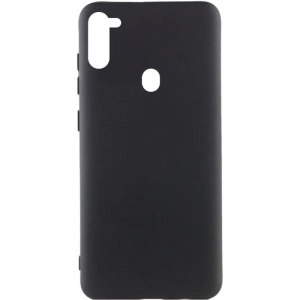 Чохол Silicone Cover Ummi Lakshmi (AA) для Samsung Galaxy A11 — Чорний — фото 1