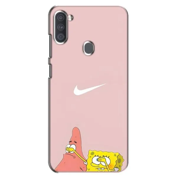 Чохол з принтом «Патрік і Губка» для Samsung Galaxy A11 (A115)