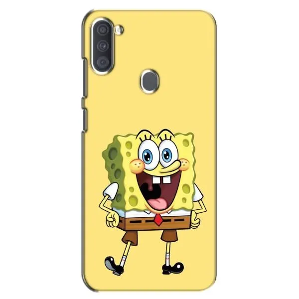 Чохол з принтом «Веселий Спанч Боб» для Samsung Galaxy A11 (A115)