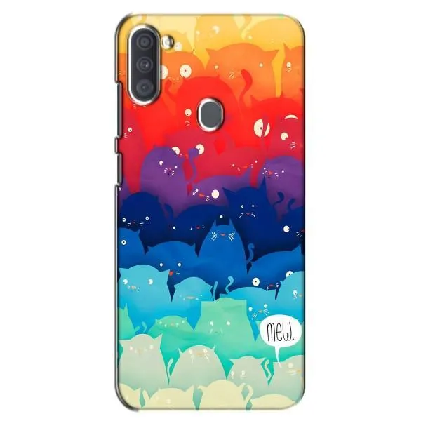 Чехол с принтом «Mew» для Samsung Galaxy A11 (A115)
