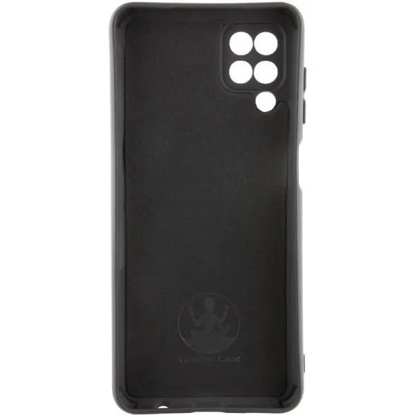 Чохол Silicone Cover Lakshmi Full Camera (AA) для Samsung Galaxy A12 — Чорний — фото 5