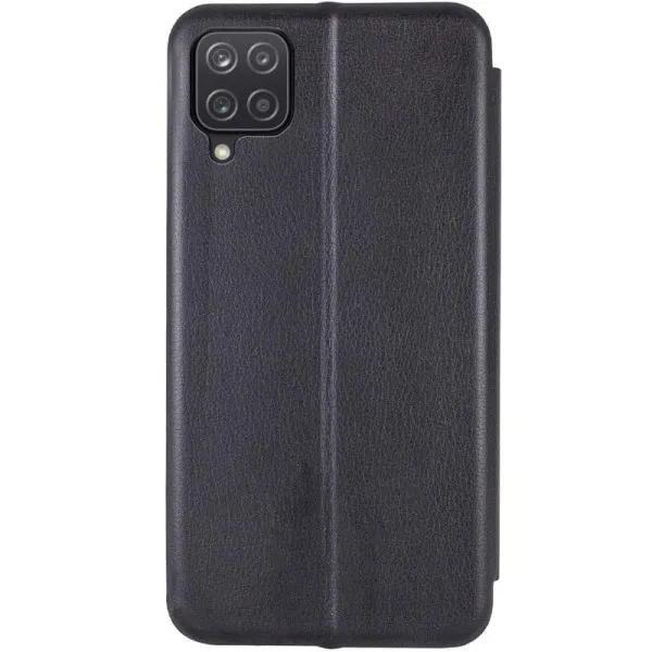 Шкіряний чохол-книжка Classy для Samsung Galaxy A12 — Чорний — фото 3
