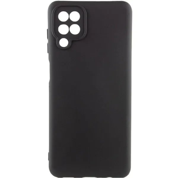 Чохол Silicone Cover Ummi Lakshmi Full Camera (AA) для Samsung Galaxy A12 — Чорний — фото 1