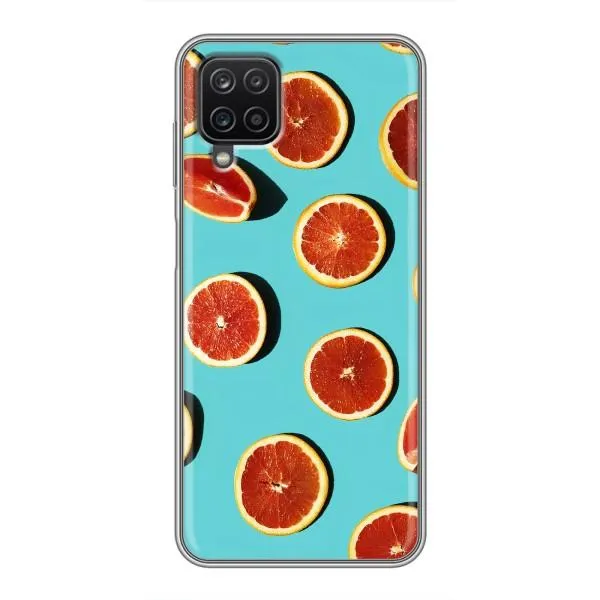 Чехол с принтом «Грейпфрут» для Samsung Galaxy A12