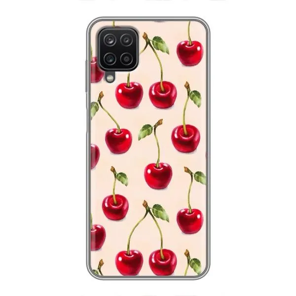 Чехол с принтом «Вишня» для Samsung Galaxy A12