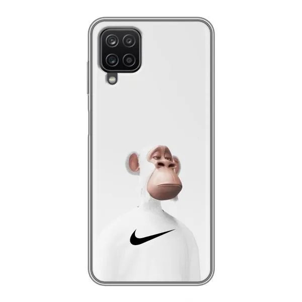 Чехол с принтом «обезьяна NFT Nike» для Samsung Galaxy A12