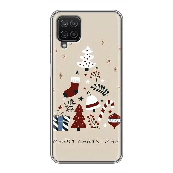 Чехол с принтом «Merry Christmas» для Samsung Galaxy A12
