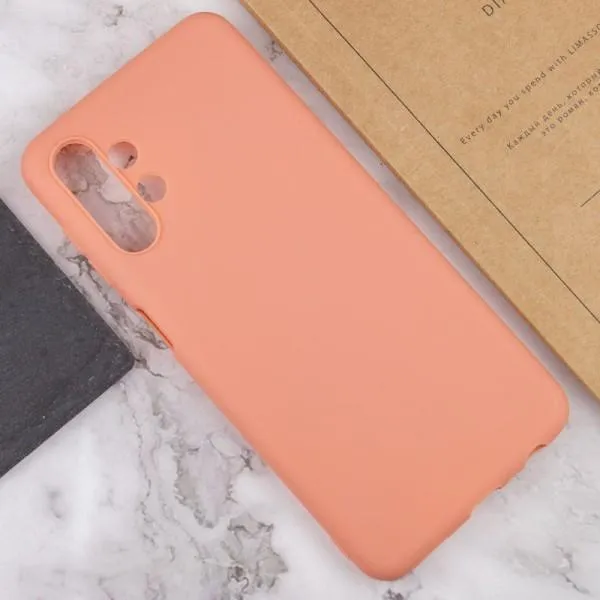 Силиконовый чехол Candy для Samsung Galaxy A13 4G / A04s — Rose Gold — фото 4