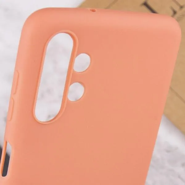 Силиконовый чехол Candy для Samsung Galaxy A13 4G / A04s — Rose Gold — фото 5