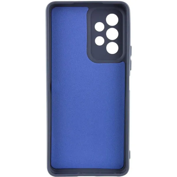 Чехол TPU GETMAN Liquid Silk Full Camera для Samsung Galaxy A13 4G — Синий — фото 2 Чехол TPU GETMAN Liquid Silk Full Camera для Samsung Galaxy A13 4G — Синий — фото 2