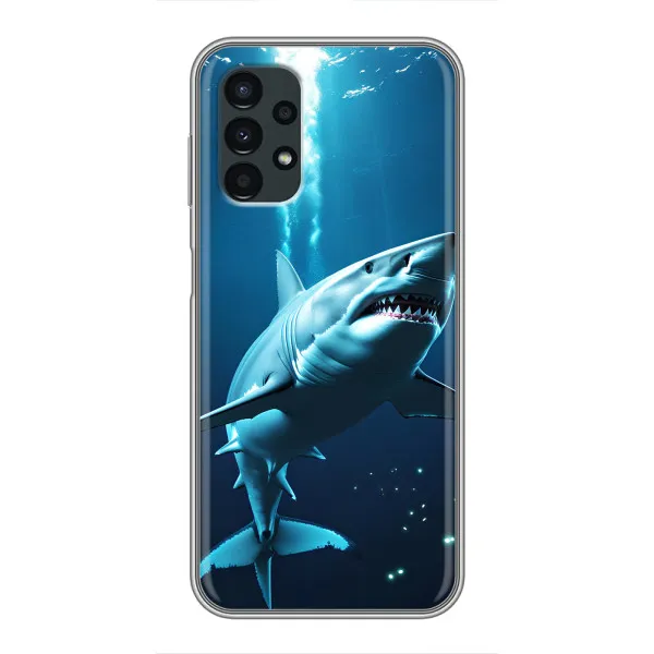 Чехол с принтом «Акула под водой» для Samsung Galaxy A13 (4G) Чехол с принтом «Акула под водой» для Samsung Galaxy A13 (4G)