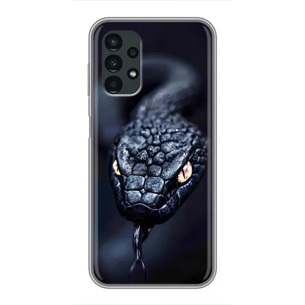 Чехол с принтом «Черная змея» для Samsung Galaxy A13 (4G) Чехол с принтом «Черная змея» для Samsung Galaxy A13 (4G)