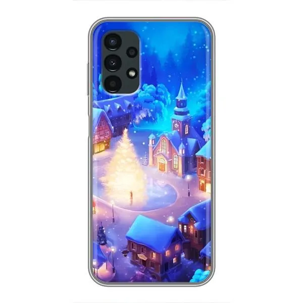 Чохол з принтом «Різдвяне місто» для Samsung Galaxy A13 (4G)