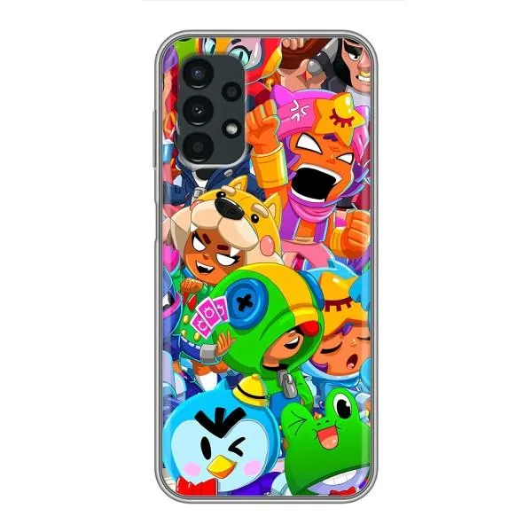 Чехол с принтом «Герои Бравл Старс» для Samsung Galaxy A13 (5G)