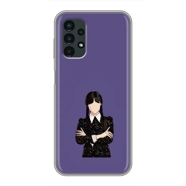 Чехол с принтом «Уэнздей в черном» для Samsung Galaxy A13 (5G)