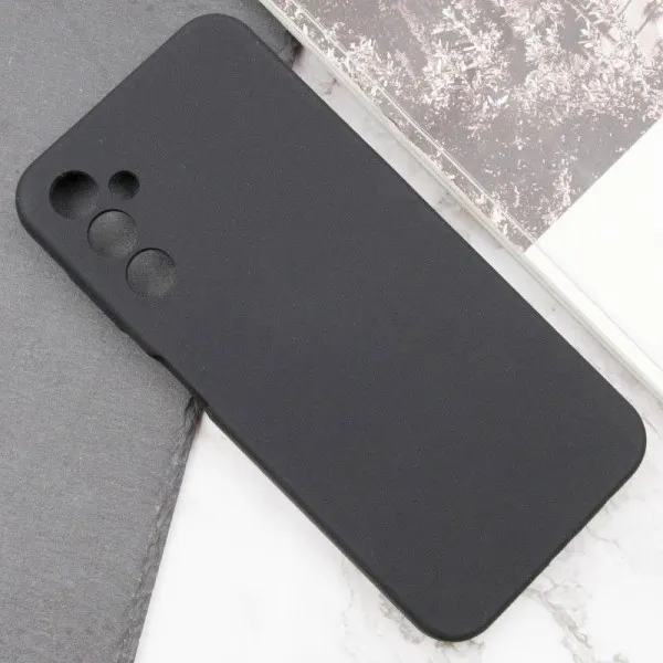 Чохол TPU GETMAN Liquid Silk Full Camera для Samsung Galaxy A14 4G/5G — Чорний — фото 5