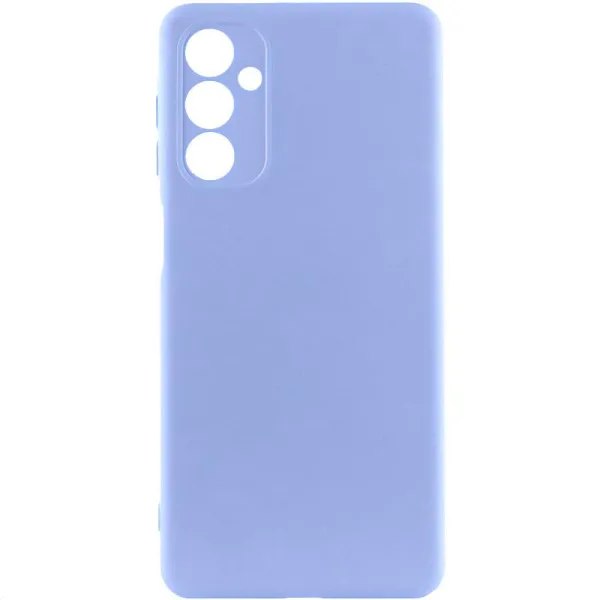 Чехол TPU GETMAN Liquid Silk Full Camera для Samsung Galaxy A14 4G/5G — Сиреневый Чехол TPU GETMAN Liquid Silk Full Camera для Samsung Galaxy A14 4G/5G — Сиреневый
