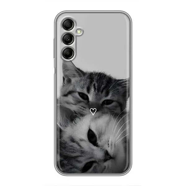 Чехол с принтом «Пара котов» для Samsung Galaxy A14 5G Чехол с принтом «Пара котов» для Samsung Galaxy A14 5G
