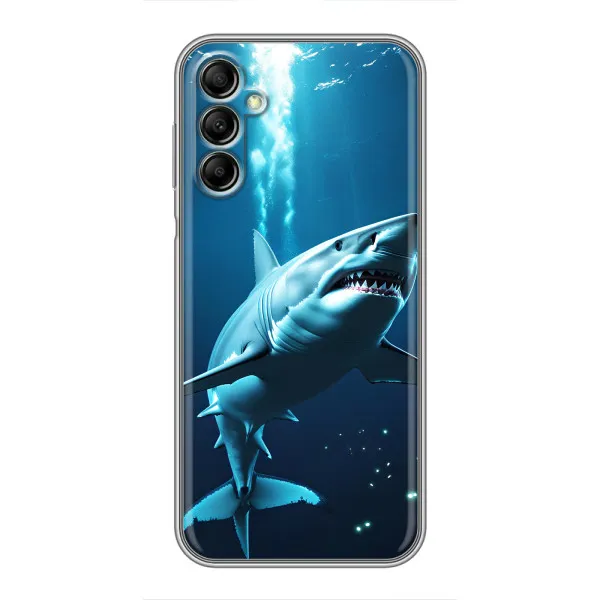 Чехол с принтом «Акула под водой» для Samsung Galaxy A14 5G