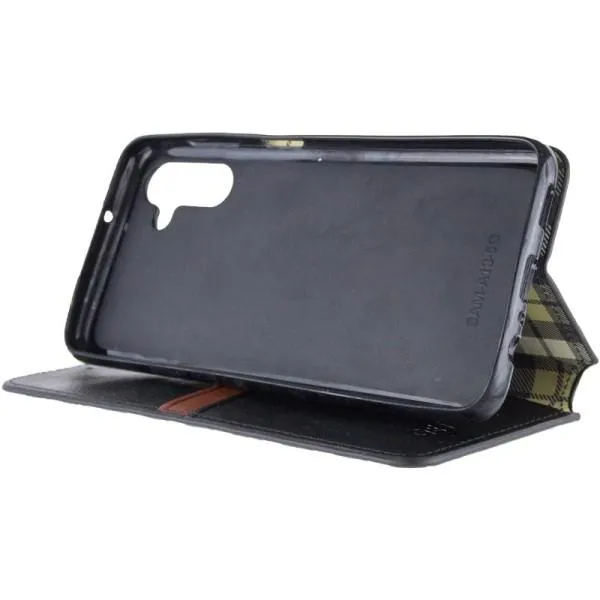 Шкіряний чохол-книжка GETMAN Cubic (PU) для Samsung Galaxy A15 4G/5G / M15 5G — Чорний — фото 5 Шкіряний чохол-книжка GETMAN Cubic (PU) для Samsung Galaxy A15 4G/5G / M15 5G — Чорний — фото 5