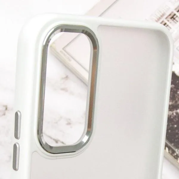 Чехол TPU+PC North Guard для Samsung Galaxy A15 4G/5G / M15 5G — Белый — фото 3 Чехол TPU+PC North Guard для Samsung Galaxy A15 4G/5G / M15 5G — Белый — фото 3