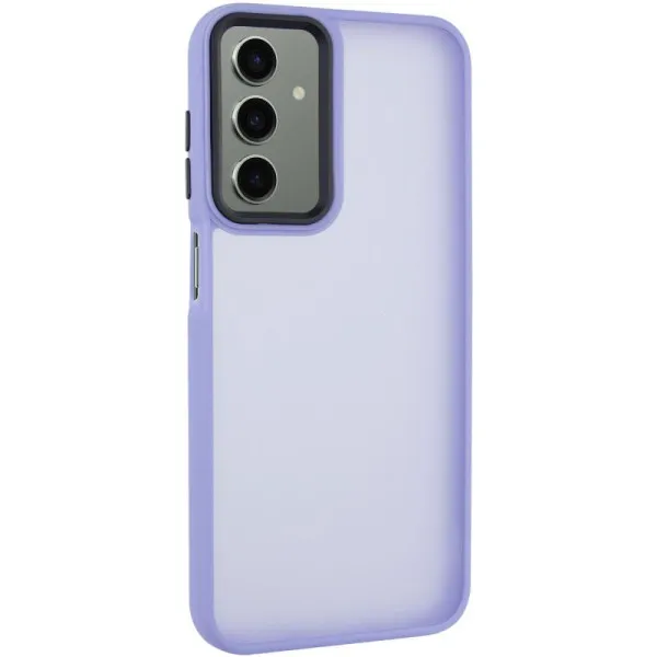 Чохол TPU+PC Lyon Frosted для Samsung Galaxy A15 4G/5G / M15 5G — Фіолетовий — фото 1