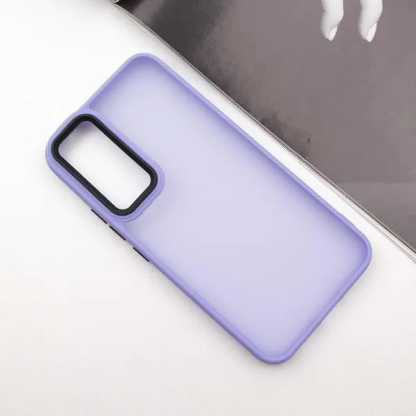 Чохол TPU+PC Lyon Frosted для Samsung Galaxy A15 4G/5G / M15 5G — Фіолетовий — фото 2