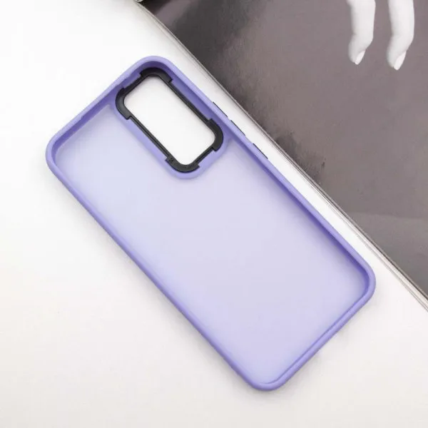 Чохол TPU+PC Lyon Frosted для Samsung Galaxy A15 4G/5G / M15 5G — Фіолетовий — фото 3