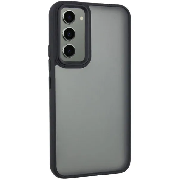 Чехол TPU+PC Lyon Frosted для Samsung Galaxy A15 4G/5G / M15 5G — Черный — фото 1