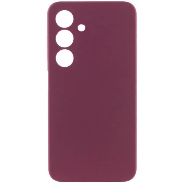 Чехол Silicone Cover Lakshmi Full Camera (AAA) для Samsung Galaxy A15 4G/5G / M15 5G — Бордовый — фото 1 Чехол Silicone Cover Lakshmi Full Camera (AAA) для Samsung Galaxy A15 4G/5G / M15 5G — Бордовый — фото 1